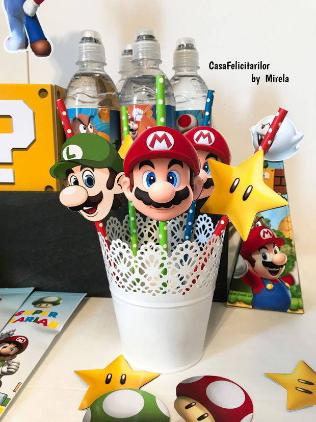 Set toppere tort Super Mario