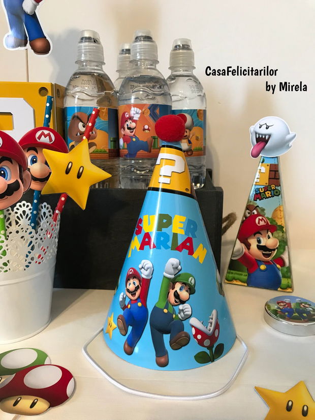 Set toppere tort Super Mario