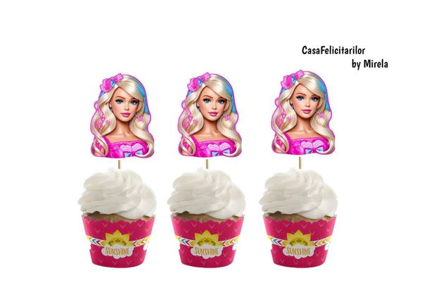 Toppere tort Barbie