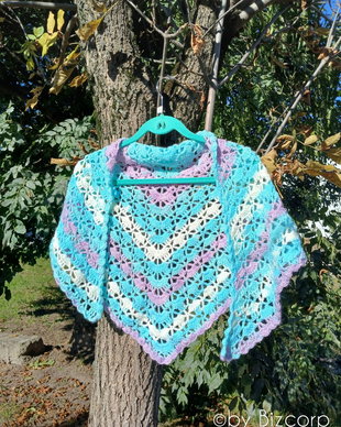 Eşarfă damă, Multicolor