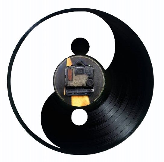 Ying-Yang- ceas de perete