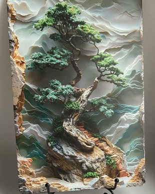 Decoratiune din metal (aluminiu)