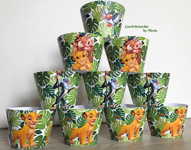 Set toppere tort Simba