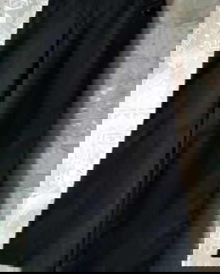 pantaloni de bumbac negri ,Banana Republic , M