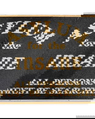 Placheta decorativa "Azil de nebuni"