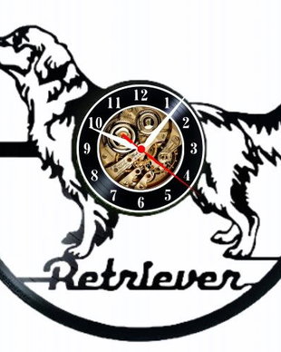 GOLDEN RETRIEVER-ceas de perete
