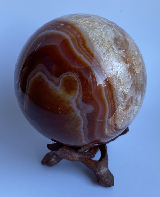 Agat Rosu - Sfera piatra semipretioasa