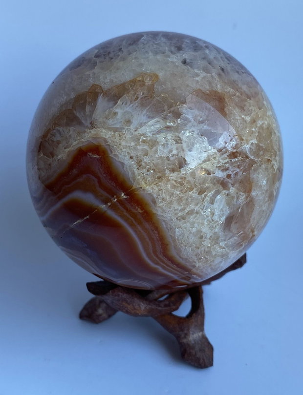 Agat Rosu - Sfera piatra semipretioasa