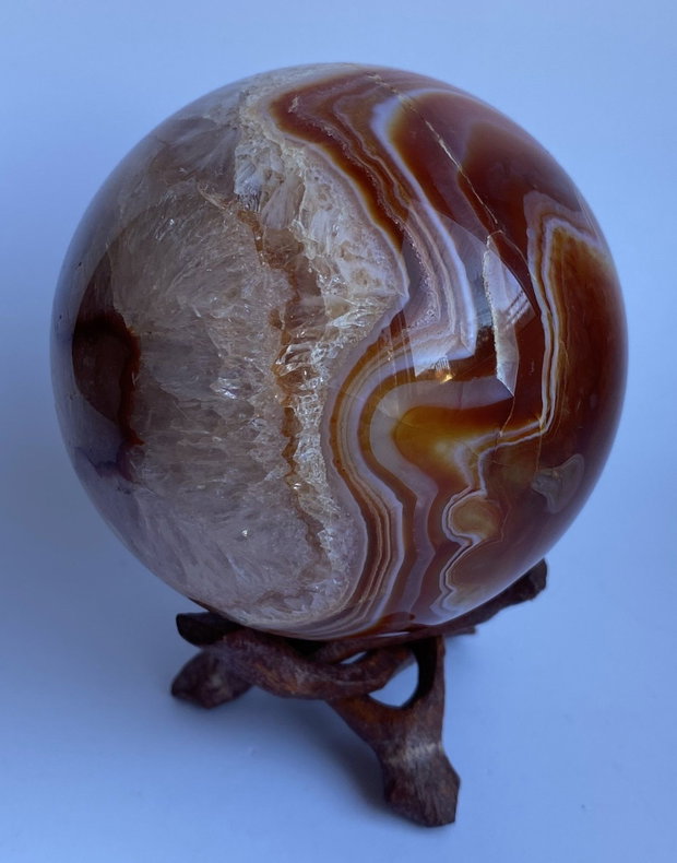 Agat Rosu - Sfera piatra semipretioasa