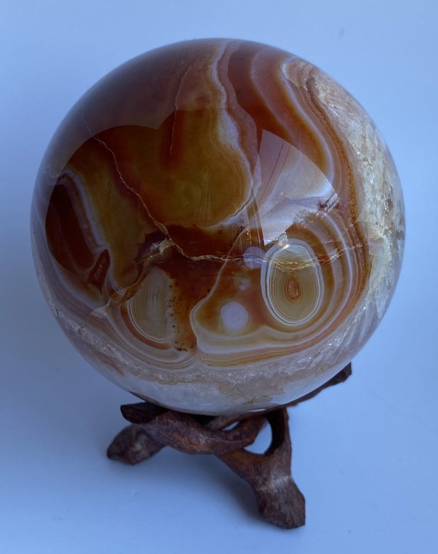 Agat Rosu - Sfera piatra semipretioasa