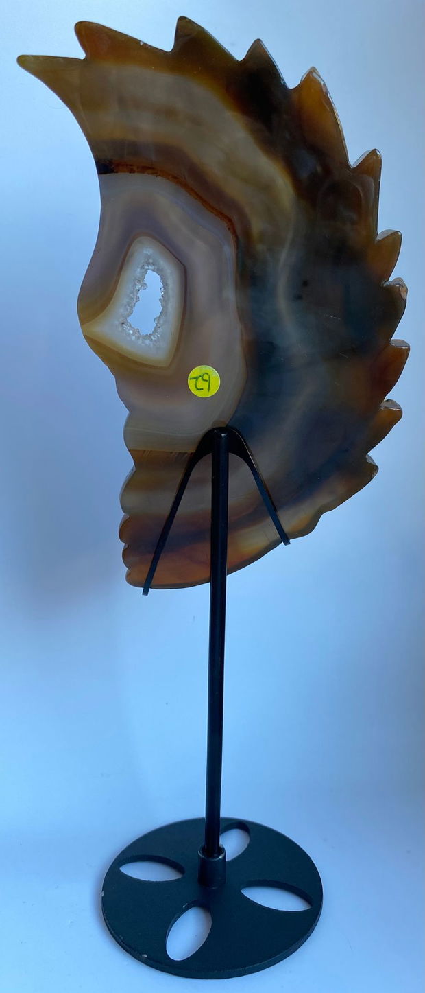 Agata Naturala - sculptura indian piatra semipretioasa