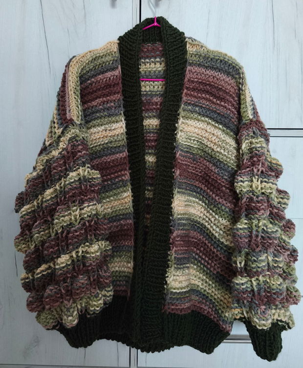 Cardigan cu kaki