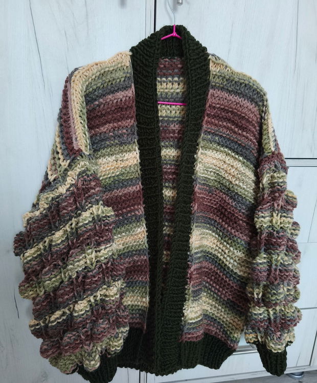 Cardigan cu kaki