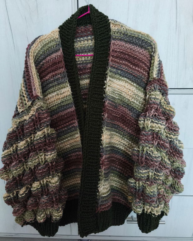 Cardigan cu kaki