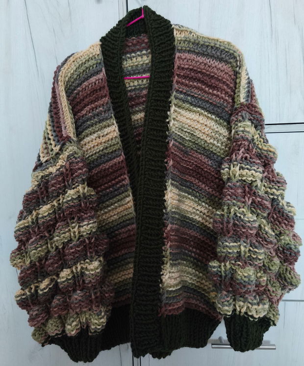 Cardigan cu kaki