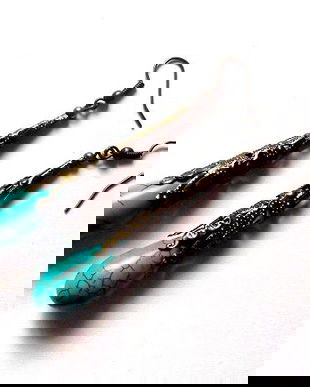 cercei turcoaz 46754