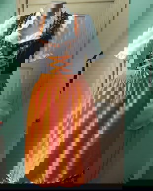 Rochie/sarafan cu bustiera și sort, Oktoberfest