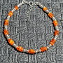 Bratara argint opal de foc etiopian minimalista boho chic trendy - Transport gratuit