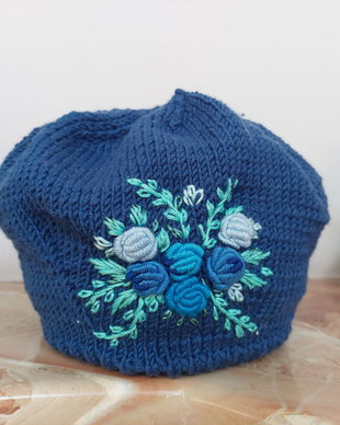 Căciulă copii handmade