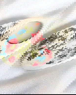 Suport lumanare cu flori 46841