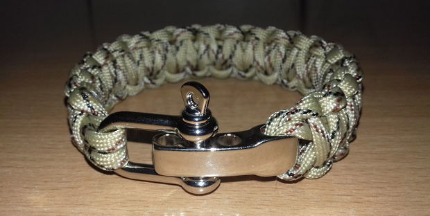 Set paracord roșu brățară și breloc