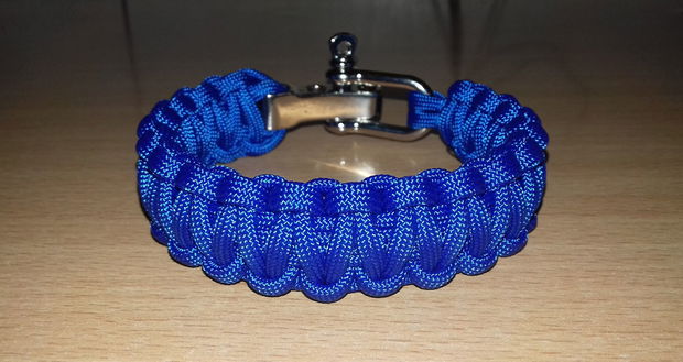 Set paracord roșu brățară și breloc