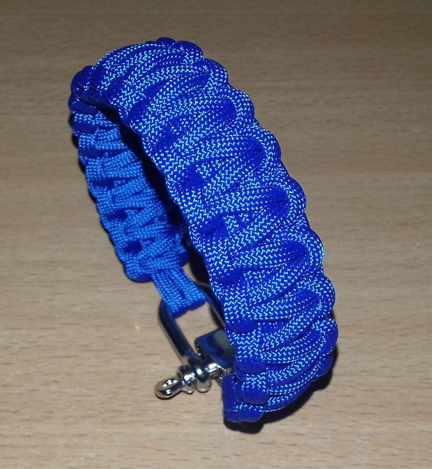 Set paracord roșu brățară și breloc