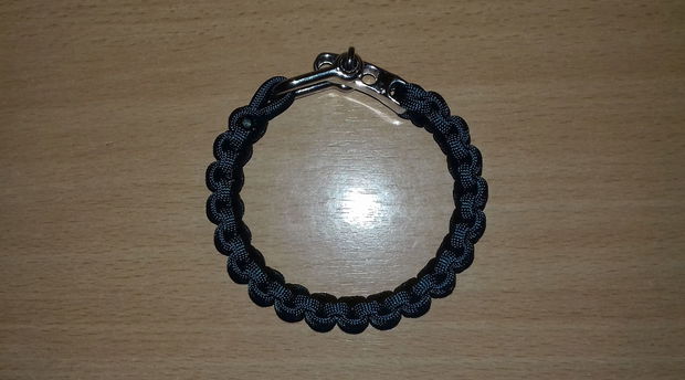 Set paracord roșu brățară și breloc