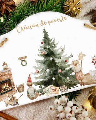 Semn de usa Craciun - Christmas is Magic