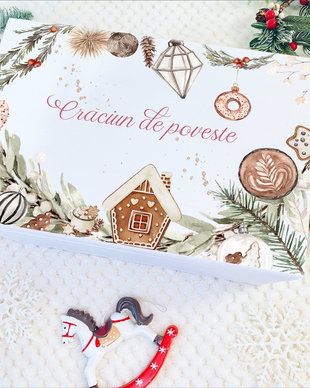 Cutie Amintiri Craciun Personalizata - Cozy Christmas