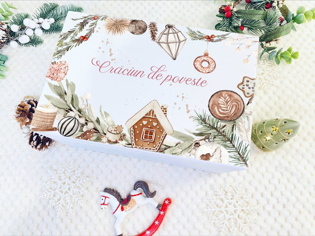 Cutie Amintiri Craciun Personalizata - Cozy Christmas