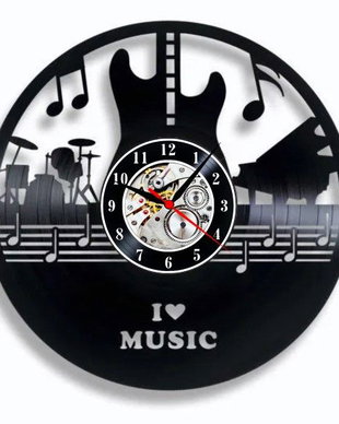 I LOVE MUSIC-ceas de perete