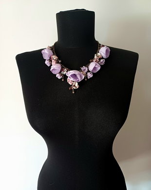Colier  "Lavender"