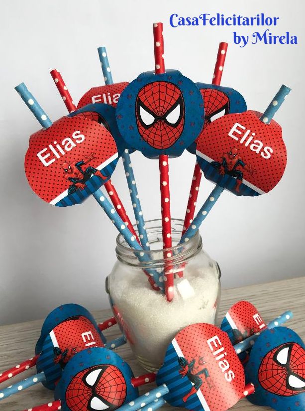 Set toppere tort Spiderman