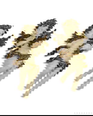 Set doi ingerasi decorativi din rasini