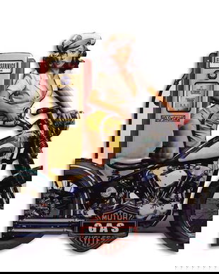 Decoratiune metalica reclama service