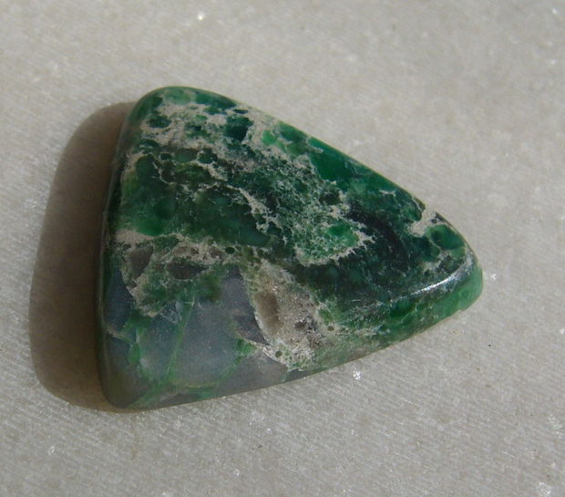 Cabochon variscit aprox 26x25x5 mm