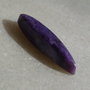 Cabochon charoit aprox 26x6x6.3 mm