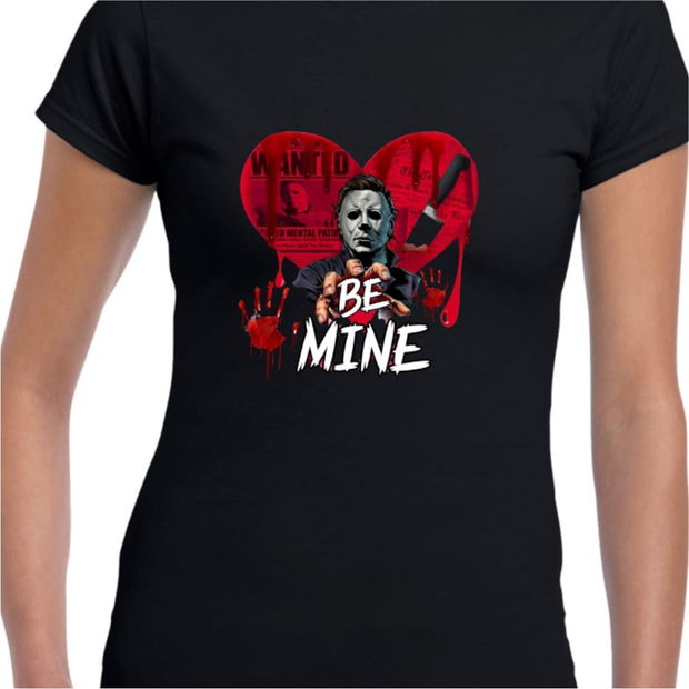 Tricou De Halloween, Dama, Negru, THC29