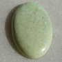 Crisopraz lemon cabochon aprox 40x24x6 mm