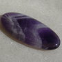 Ametist chevron cabochon aprox 31.5x15.5x4.5 mm