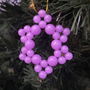 Ornament pentru brad in forma de stea fosforescent