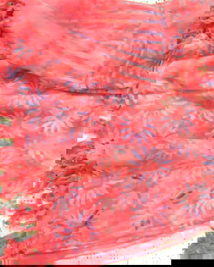 Noua-esarfa  cu franjuri