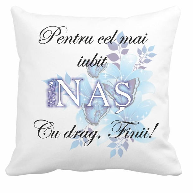 Perne personalizate , Nasi, 40×40 cm, PPN001