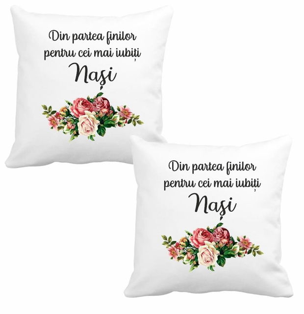 Perne personalizate , Nasi, 40×40 cm, PPN003