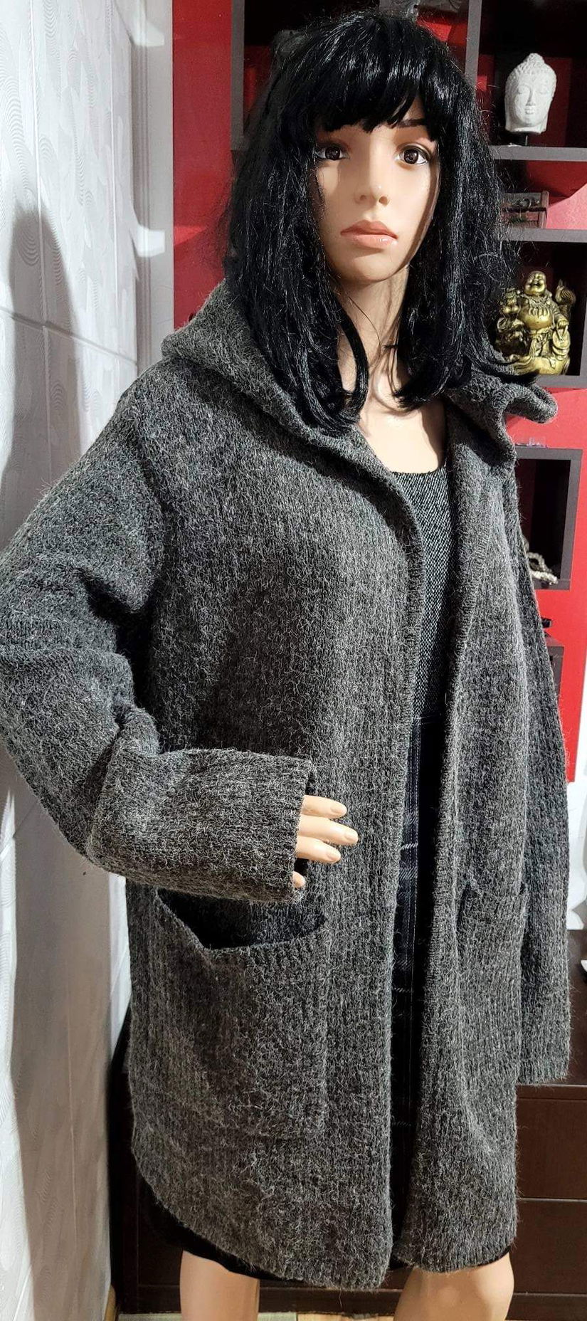 Cardigan lână