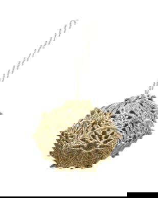 Globulet 3D auriu brodat