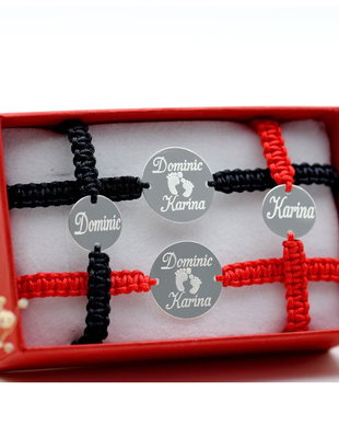 Set bratari Personalizate  Familie / Argint 925