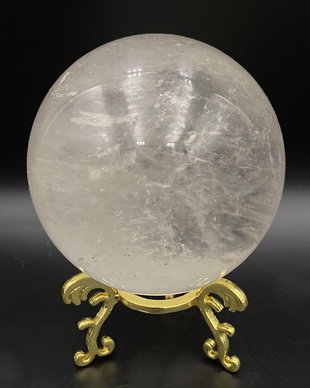 Cuart Transparent - sfera piatra semipretioasa