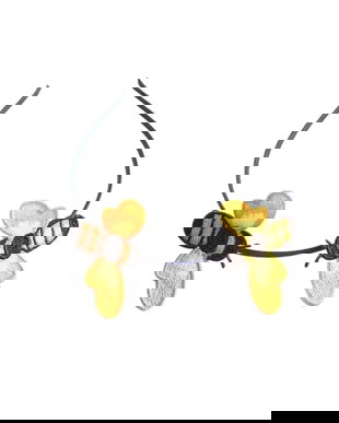 Cordeluta cu albinute brodate